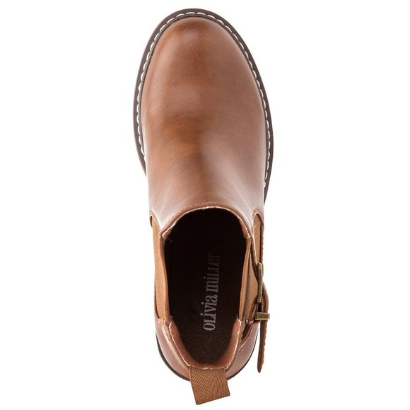 Olivia Miller Hailey Chunky Heel Booties - Picture 3 of 5